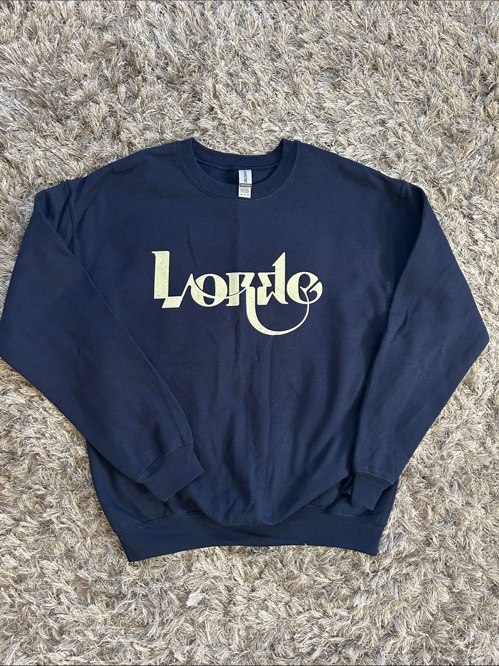 Lorde Navy Crewneck Sweatshirt
